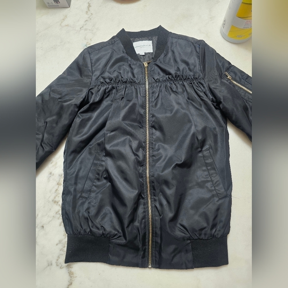 Black Bomber Jacket